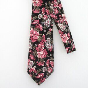 Rooster Vintage Men's Cotton Floral Tie